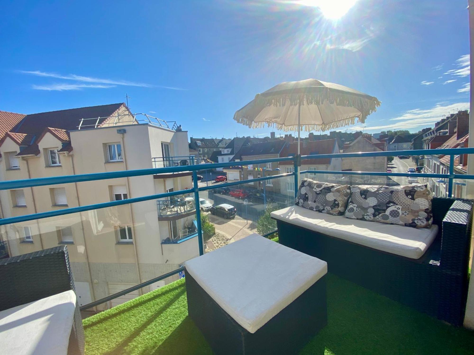 Fl'Heurt De Mer Appartement Au Pied De La Plage, Vue Mer Le Portel Εξωτερικό φωτογραφία